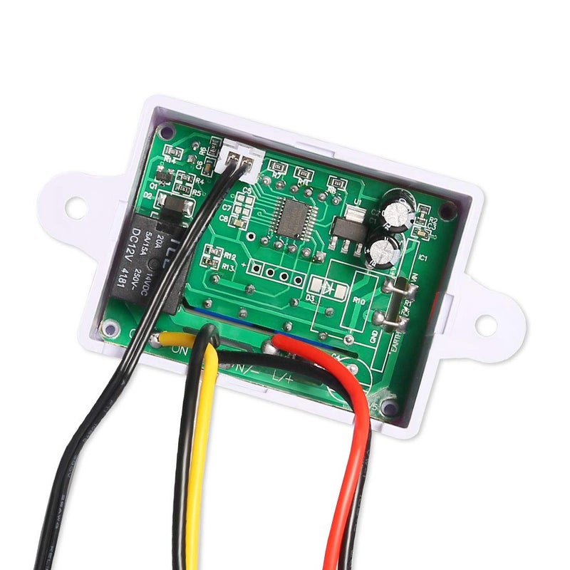 UMLIFE Digital LED Temperature Controller Module, XH-W3001 Thermostat Switch with Waterproof Probe, Programmable Heating Cooling Thermostat (12V 10A 120W) - Image 2
